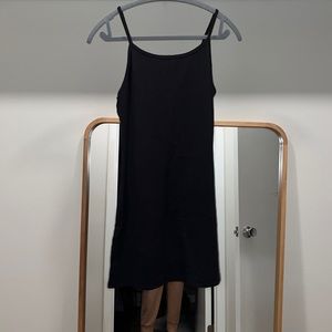 Black Cotton mini Dress